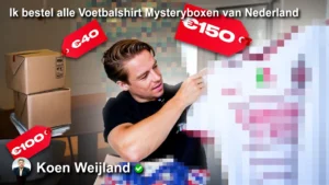 Ik bestel alle Voetbalshirt Mysteryboxen van Nederland Koen