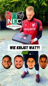 NEC Nijmegen Unboxing Compilatie