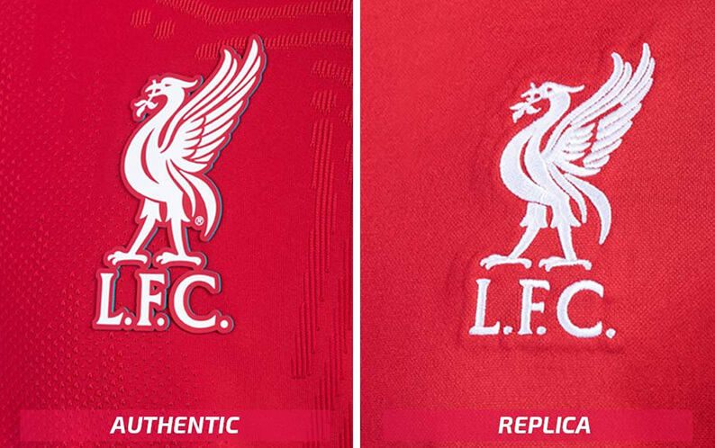Replica vs Authentic Voetbalshirt